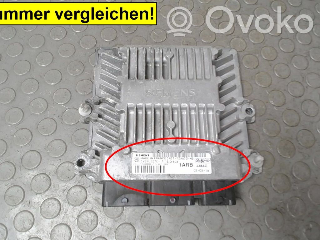 Ford Focus Engine control unit/module 
