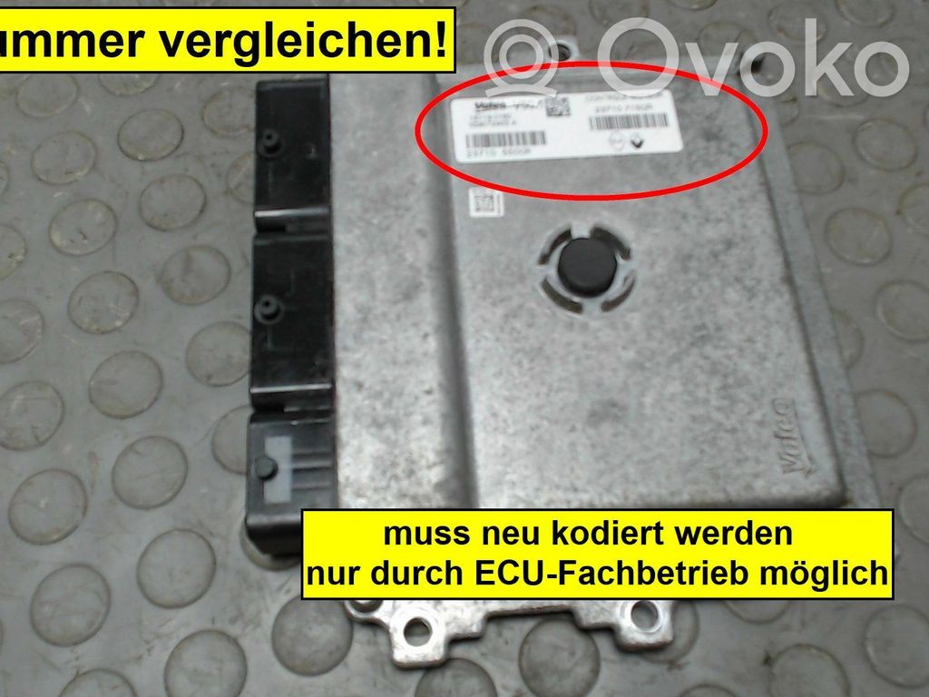 Dacia Logan VAN Engine control unit/module 