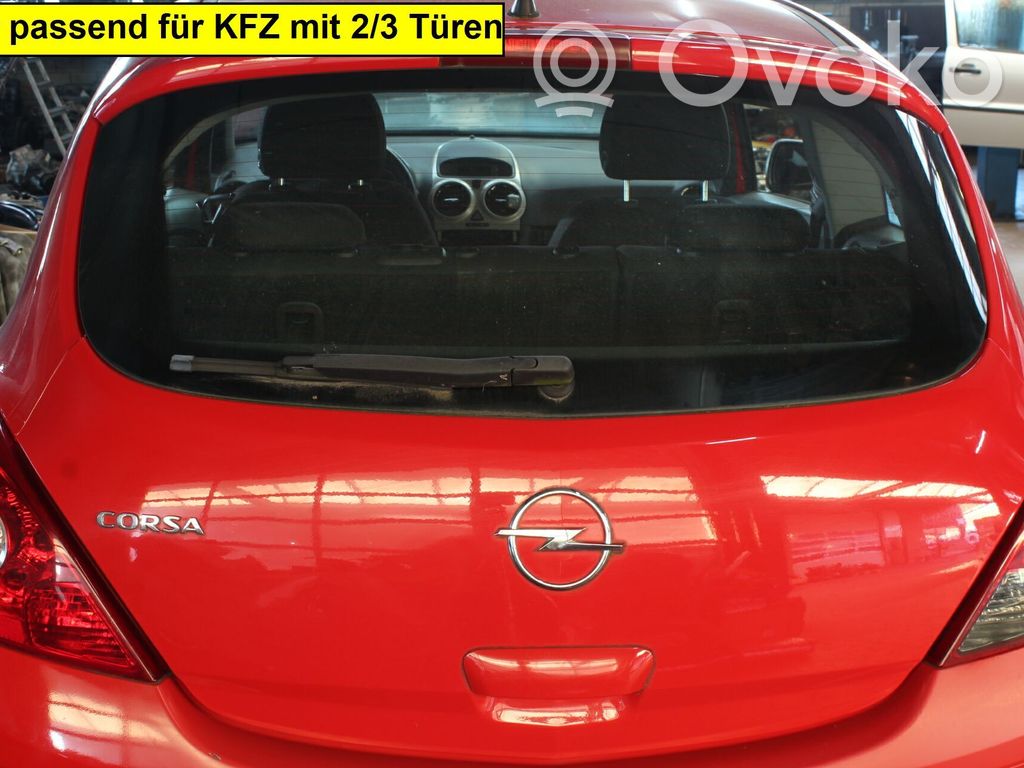 Opel Corsa D Puerta trasera de camión 