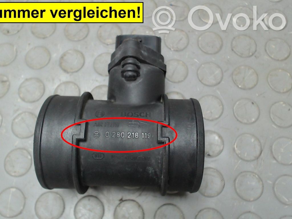Opel Meriva A Debitmetru aer 