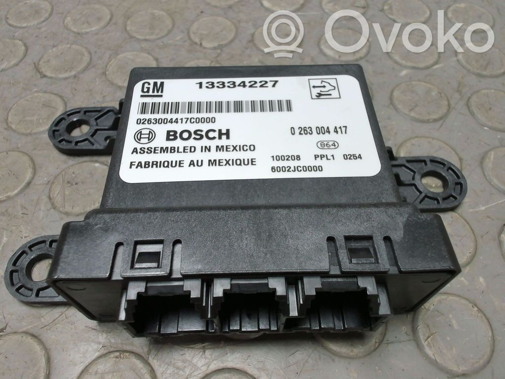 Opel Astra J Sensore di parcheggio PDC 