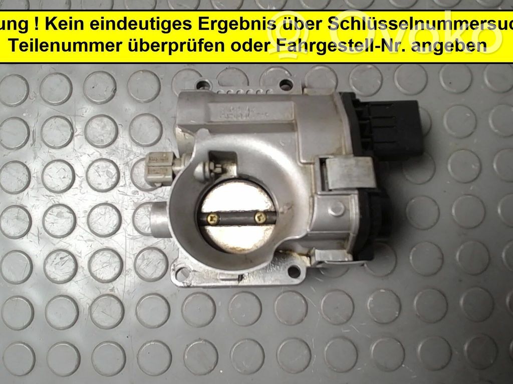 Renault Kangoo I Throttle valve 