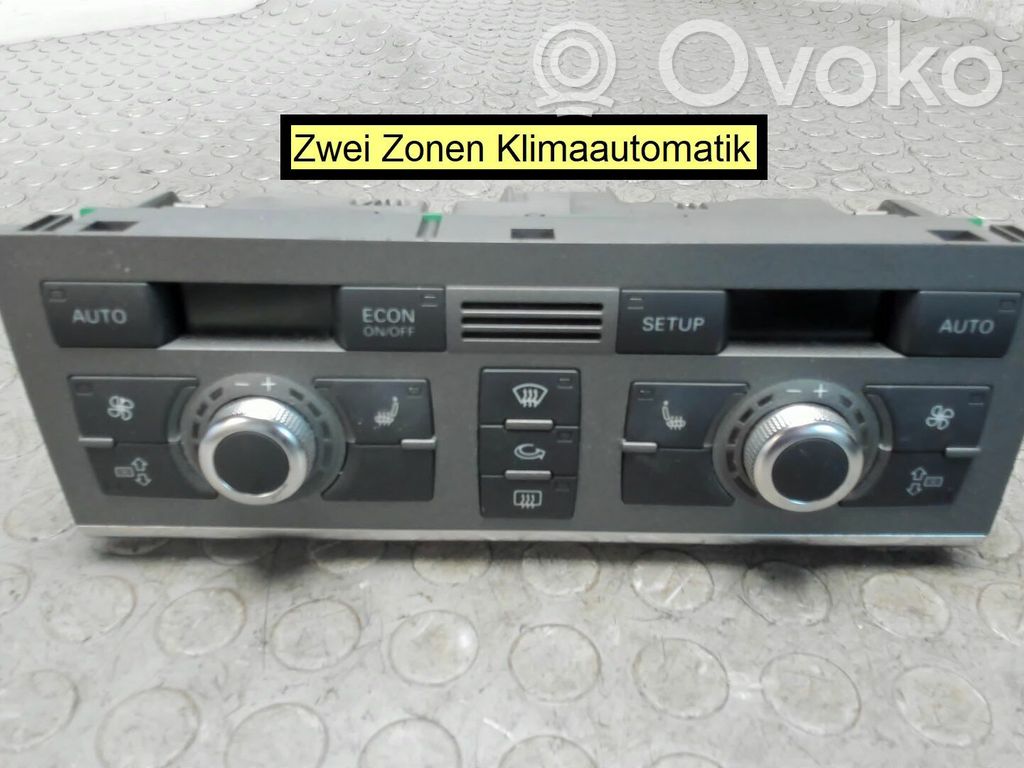Audi A6 S6 C6 4F Sterowania klimatyzacji / Ogrzewania 
