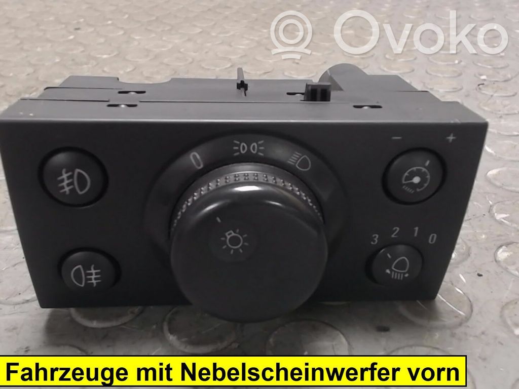 Interrupteur d’éclairage   93394756,NICHTZUTREFFEND