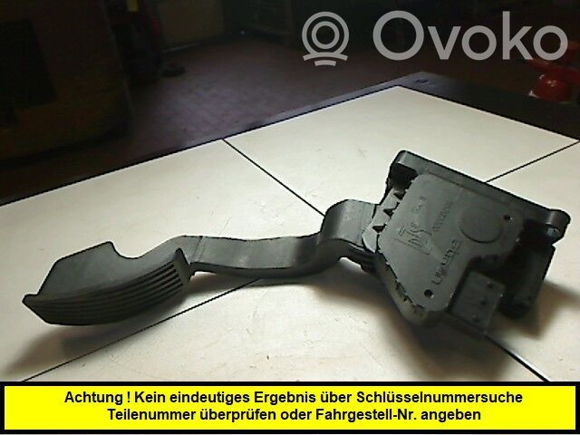Opel Corsa D Accelerator throttle pedal 