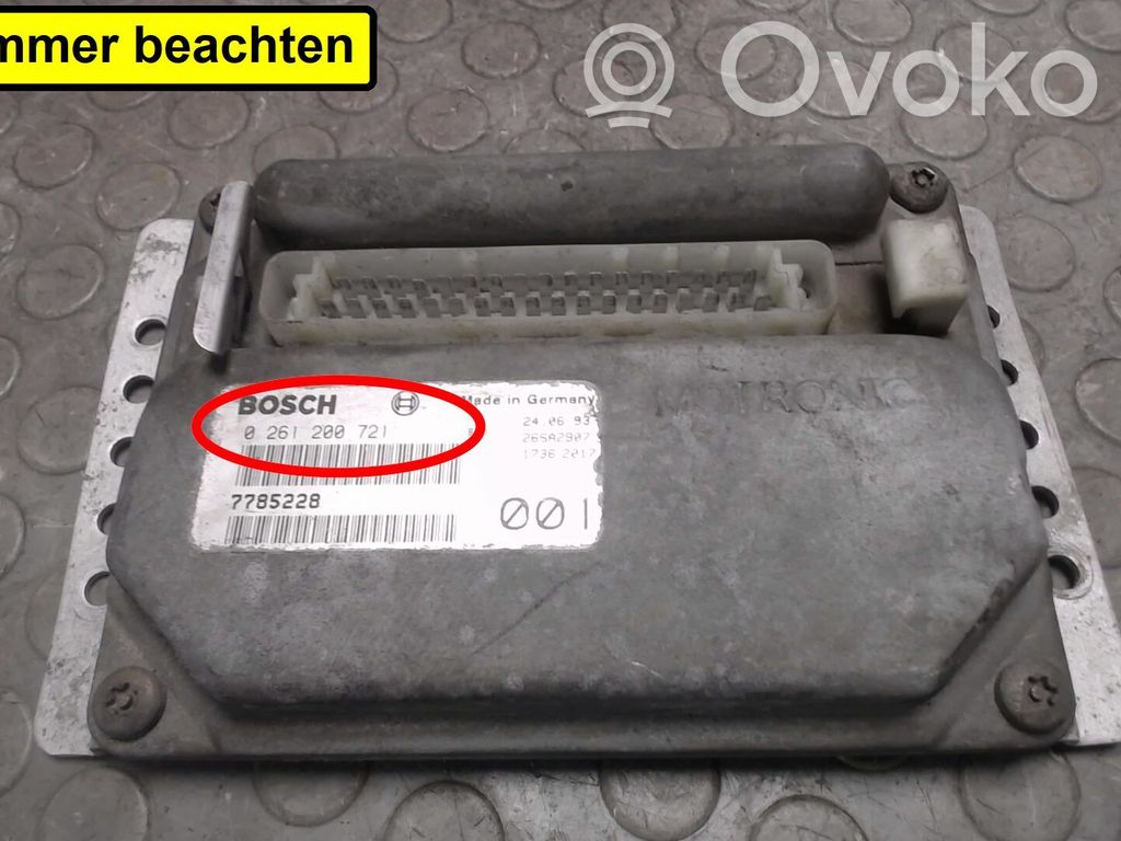 Engine control unit/module   46411554,7799130