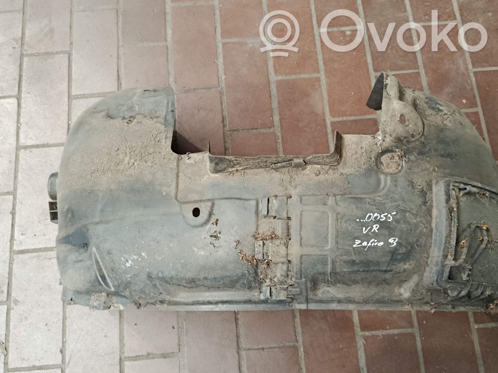 Opel Zafira B Rivestimento paraspruzzi passaruota anteriore 