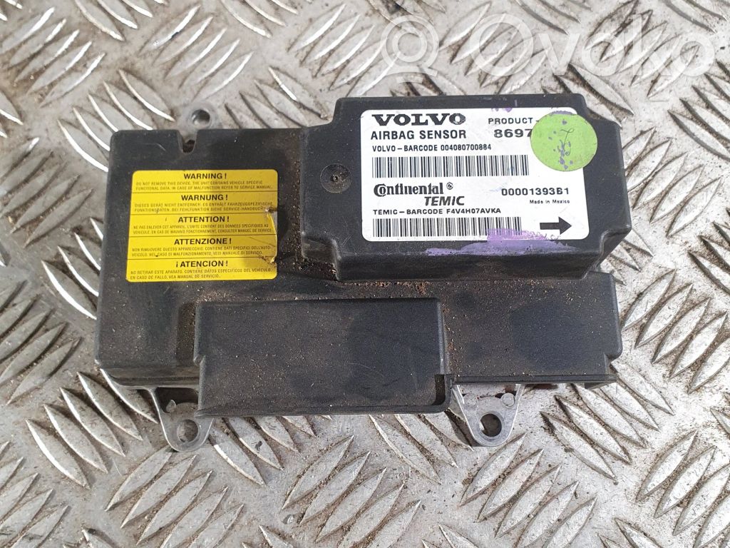 Volvo S40 Airbag control unit/module 