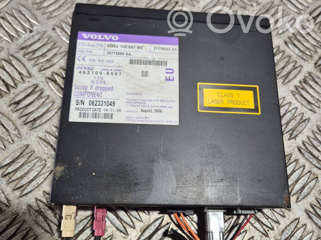 Volvo S80 Navigacijos (GPS) CD/DVD skaitytuvas 