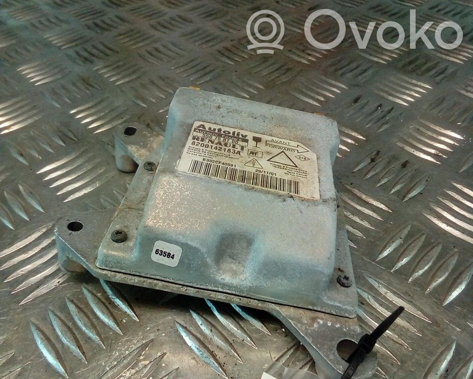 Airbag control unit/module   550758700,8200142183A