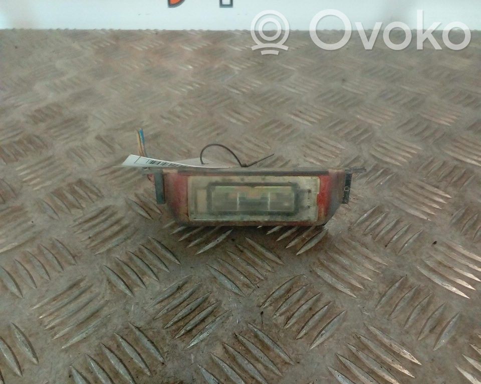 Renault Clio I Number plate light 