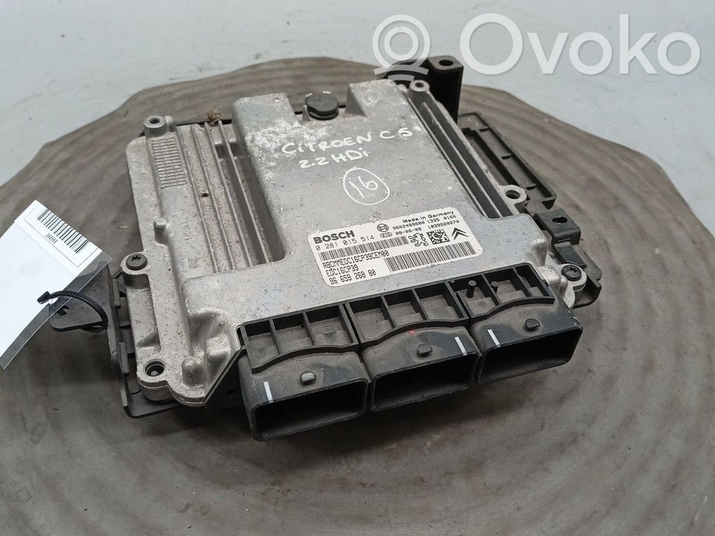 Engine control unit/module   0281015514,9662489680,9665926880