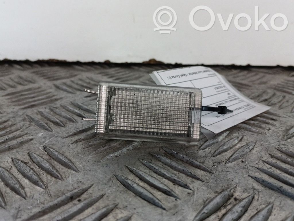 Opel Corsa D Headlining lighting console trim 
