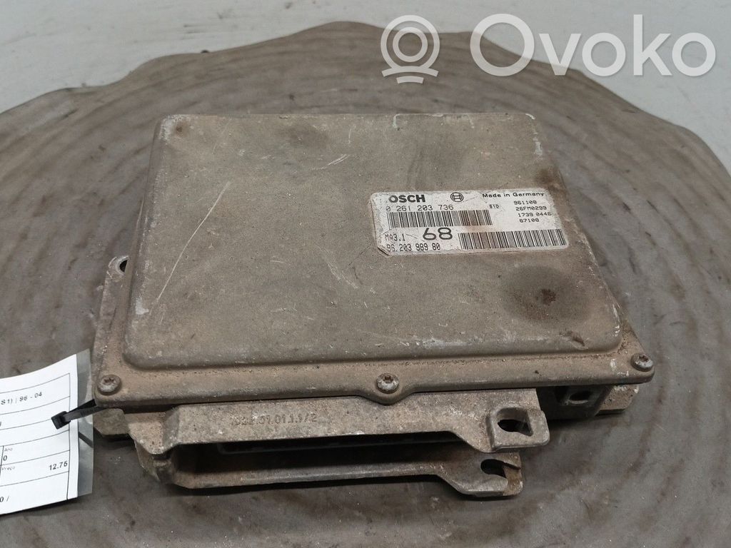 Moottorin ohjainlaite/moduuli   0261203736,9620398980
