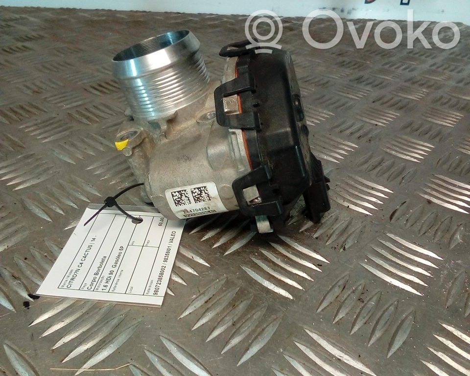 Boîtier de papillon électrique   980723858002,98359L01,VALEO