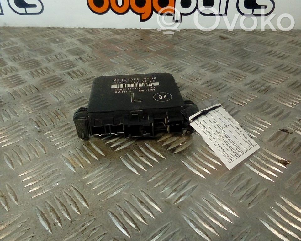 Module confort   2038200726,351369,TEMIC