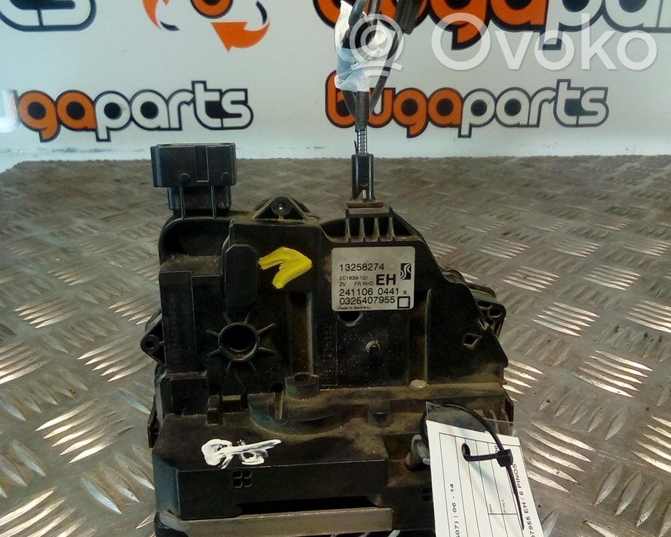 Front door lock   13258274,0325407955EH,6PINOS