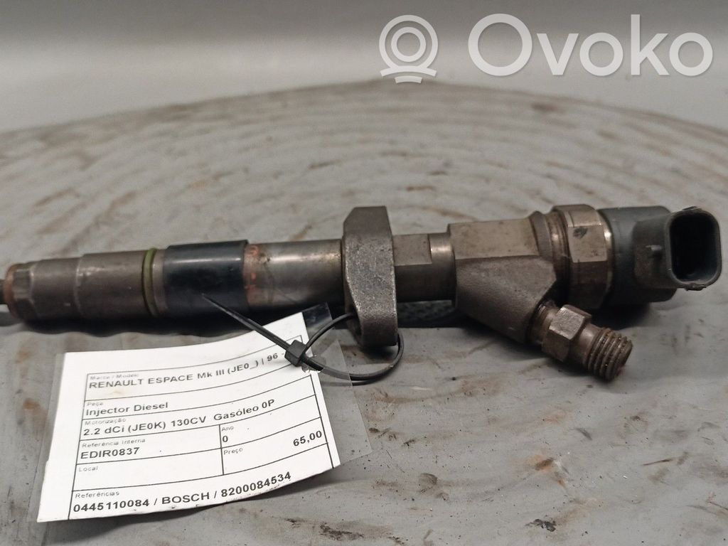 Polttoainesuutin   0445110084,8200084534,BOSCH