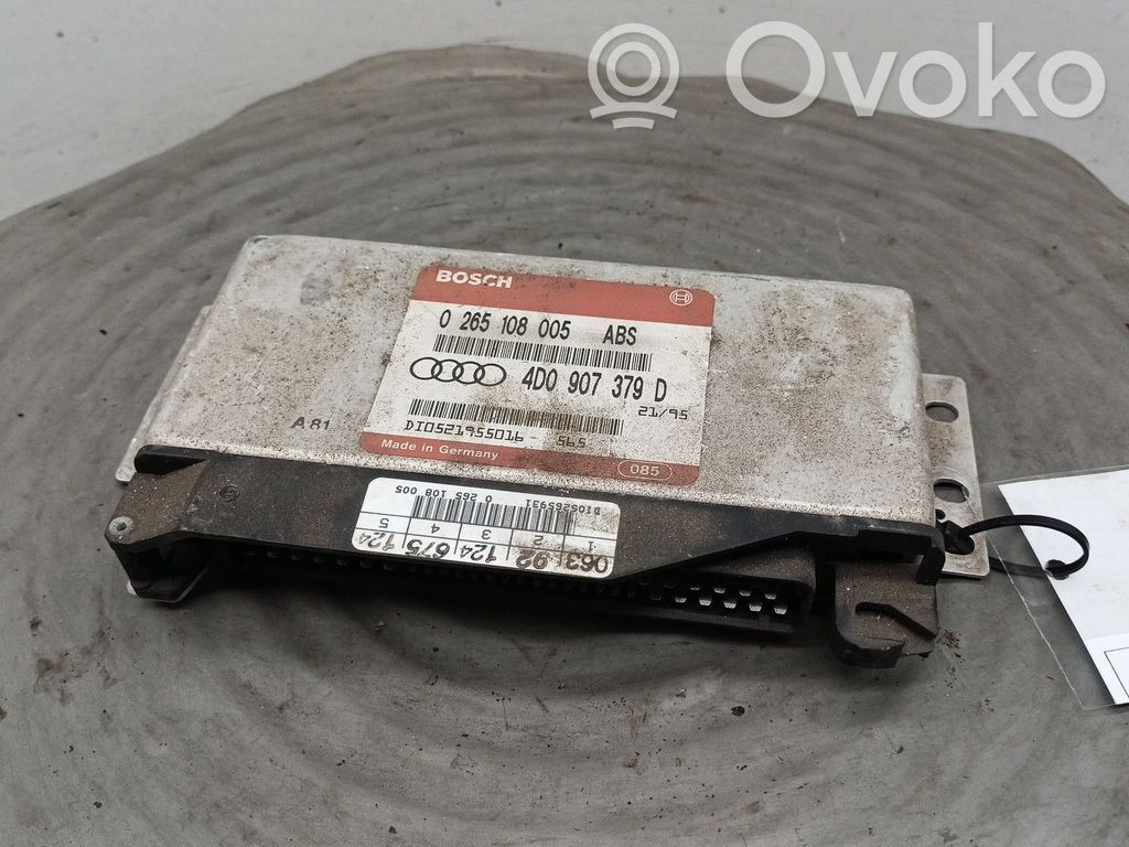 ABS-Steuergerät   0265108005,4D0907379D