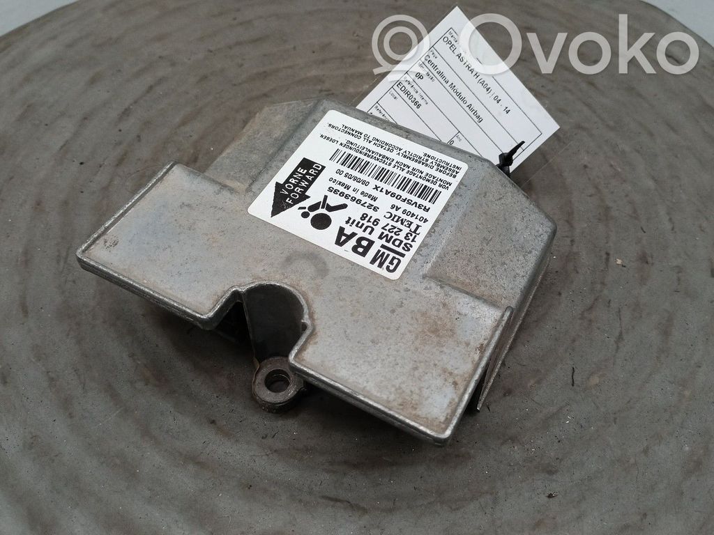 Unidad de control/módulo del Airbag   13227918,327963935,401109A6