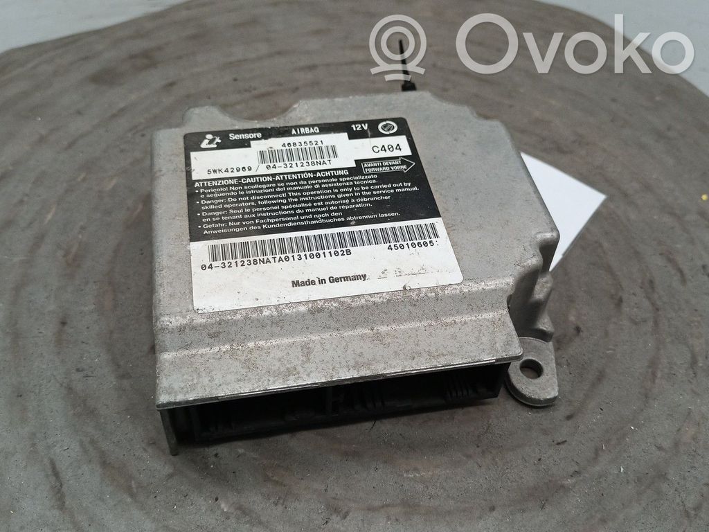 Fiat Stilo Unitate/modul de comandă airbaguri 