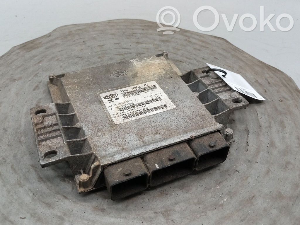 Unidad de control/módulo del motor   9643707380,9644925780,IAW48P276