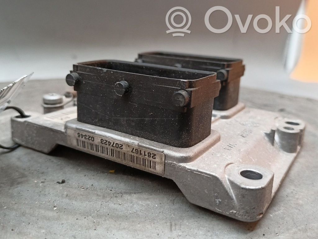 Variklio valdymo blokas   0261207423,24443796,26SA8096