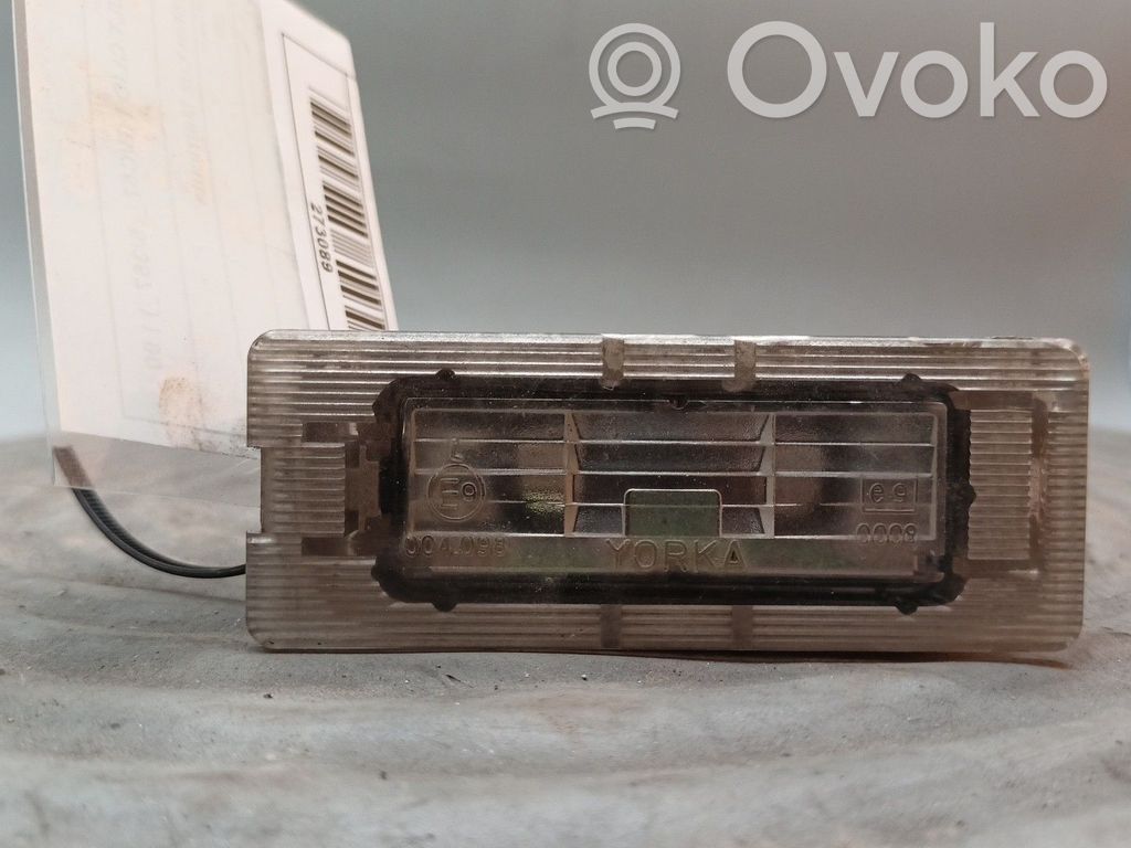 Renault Clio I Kennzeichenbeleuchtung 