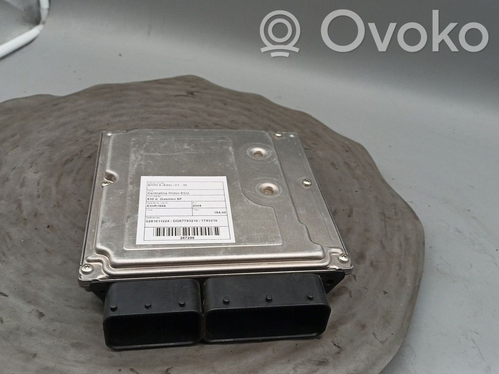 Calculateur moteur ECU   0281011224,7793210,DDE7793210