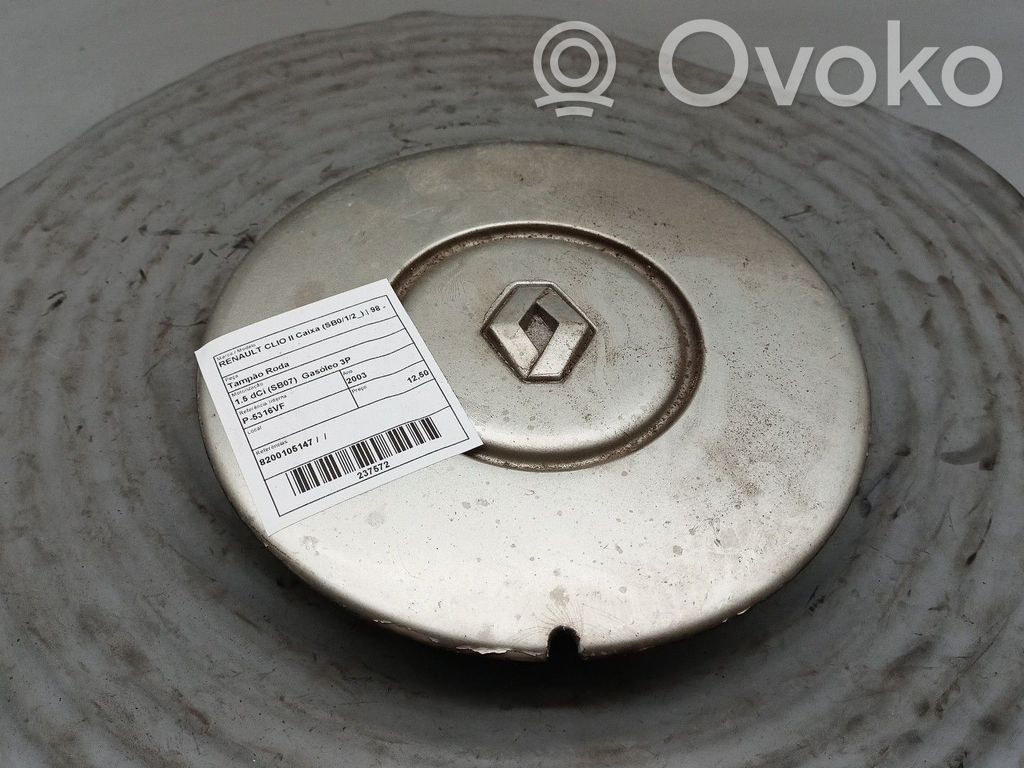 Rūpnīcas varianta diska centra vāciņš (-i)   8200105147