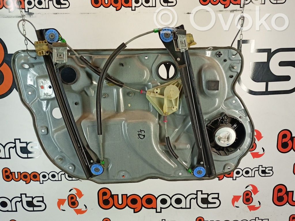 Volkswagen Polo IV 9N3 Mecanismo para subir la puerta delantera sin motor 