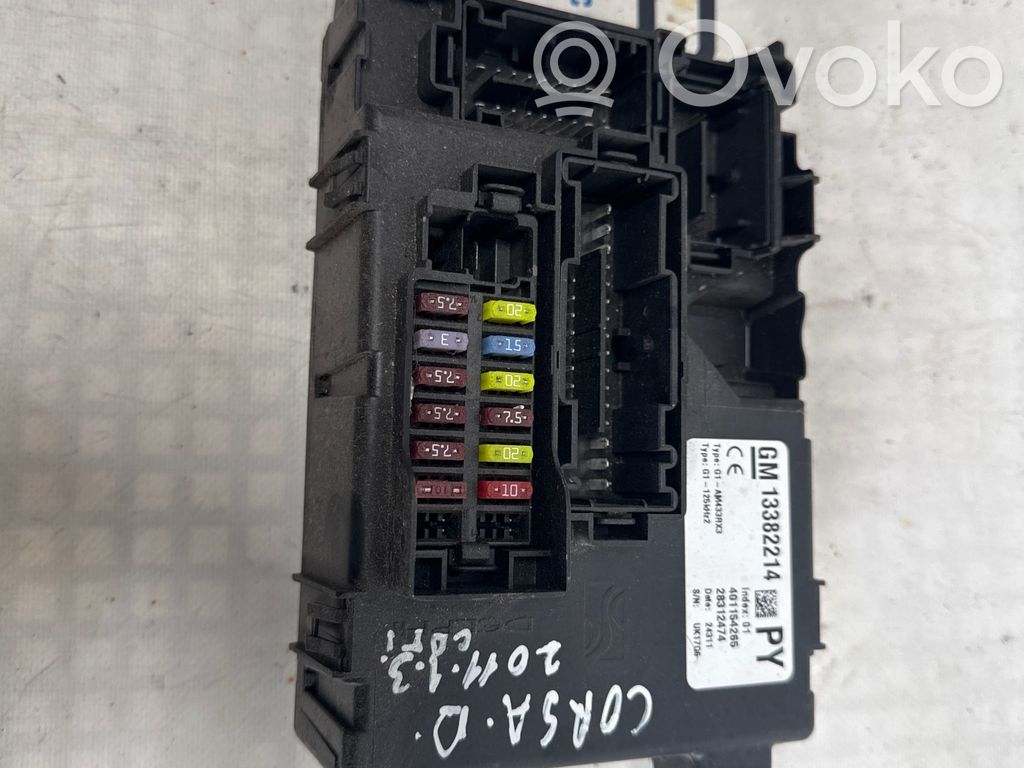 Módulo de fusible   13382214,401154265