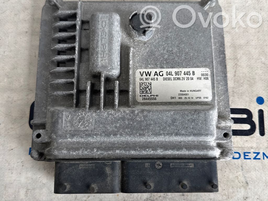 Engine control unit/module   04L907445B,28445556