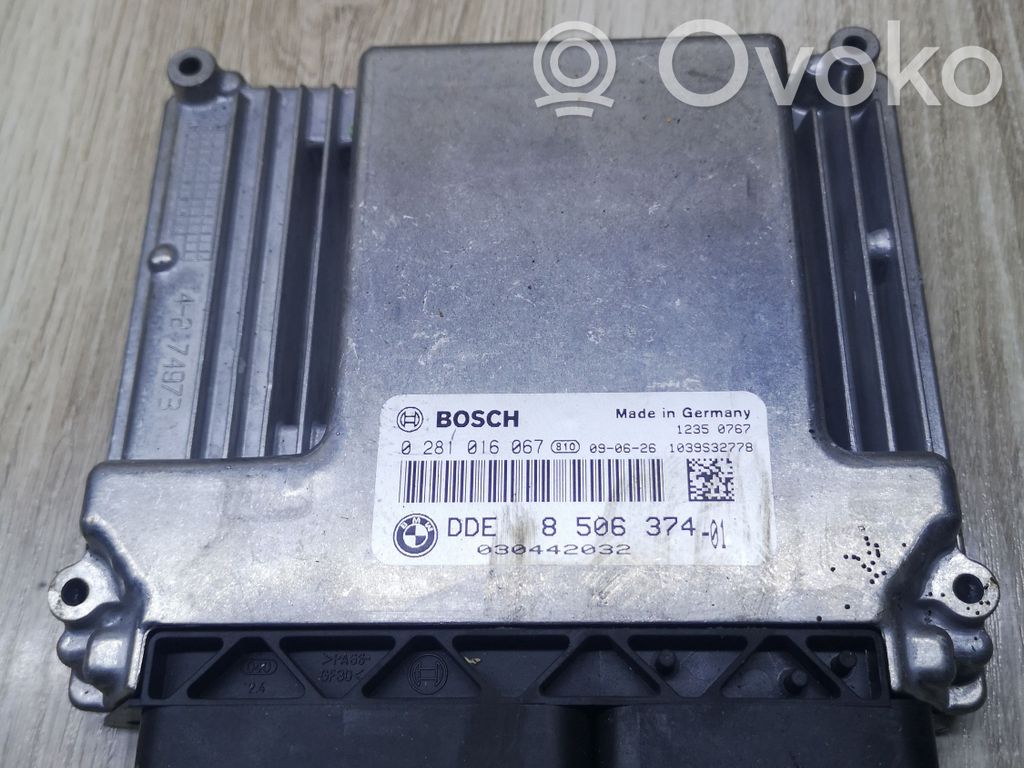 Engine control unit/module   DDE850637401