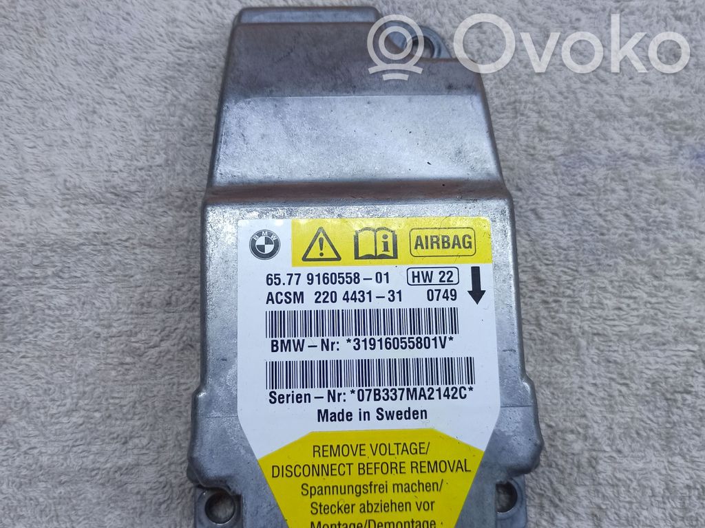 Airbag control unit/module   6577916055801,31916055801V