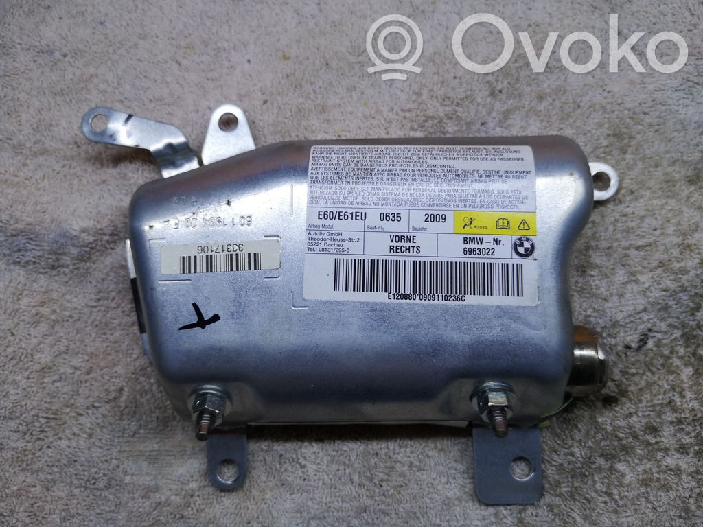 Airbag de la puerta delantera   6963022