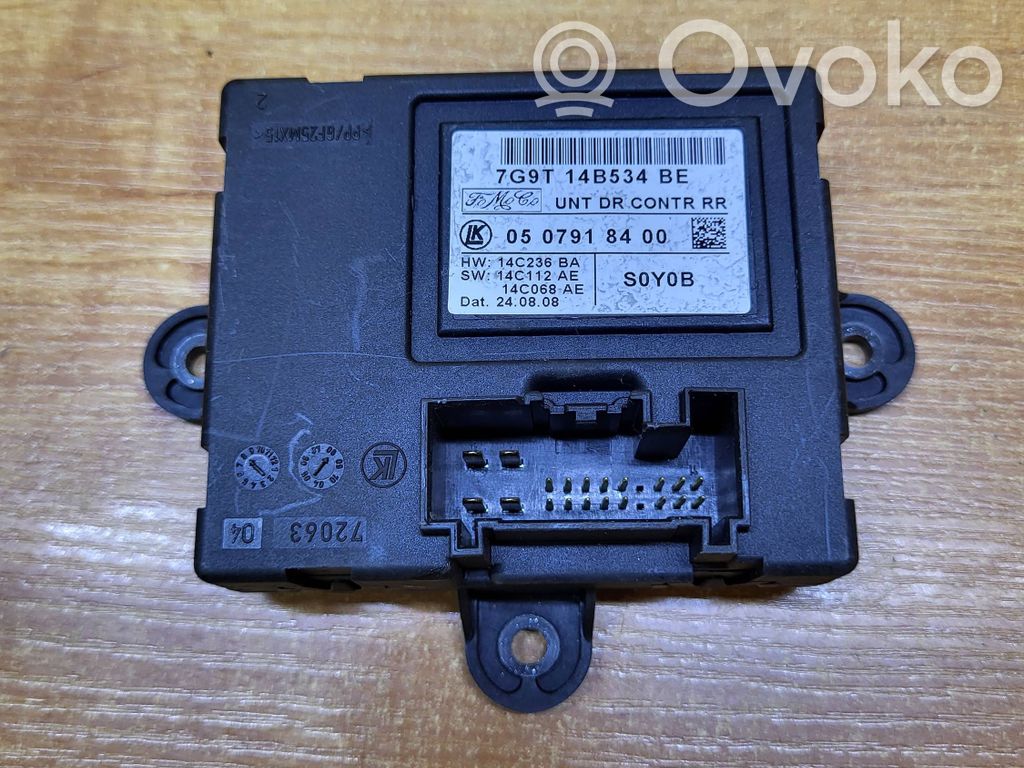 Door control unit/module   7G9T14B534BE,0507918400,14C236BA