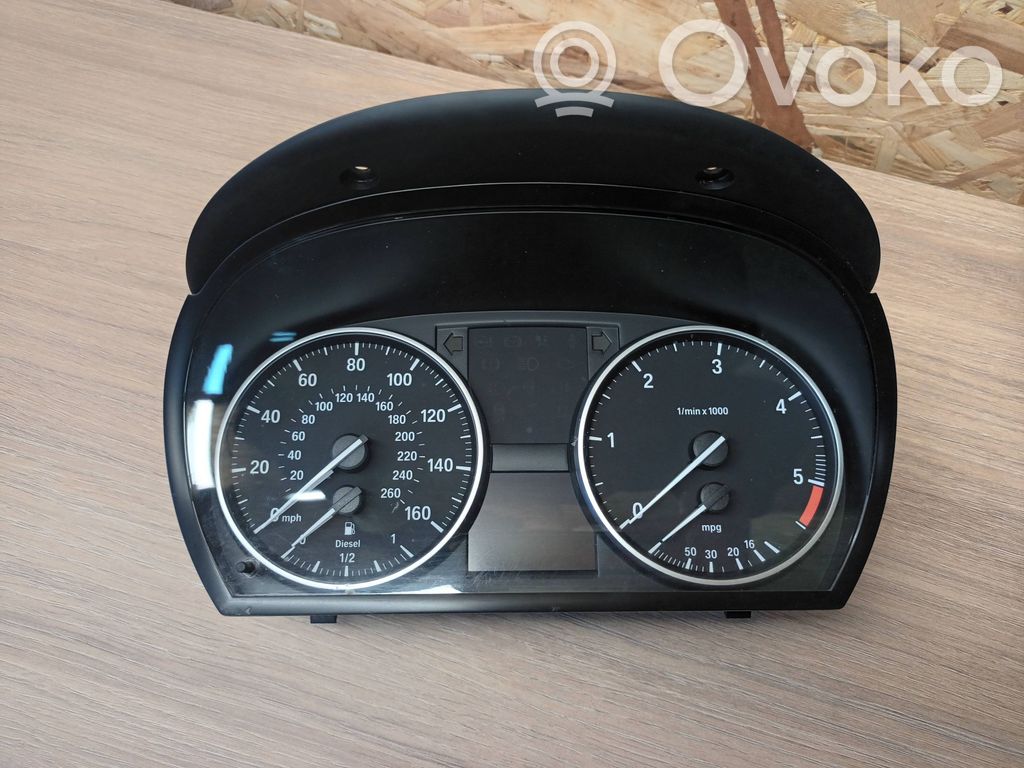 BMW 3 E90 E91 Speedometer (instrument cluster) 