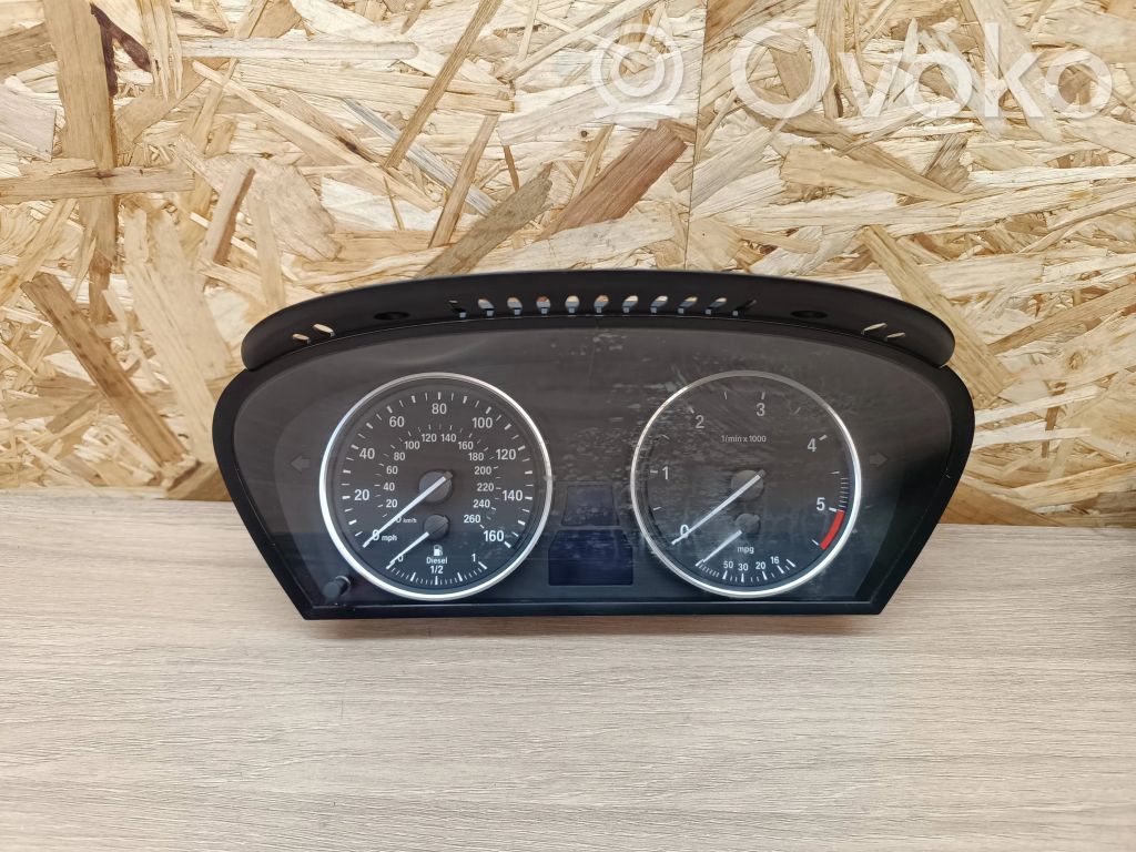 BMW 5 E60 E61 Speedometer (instrument cluster) 