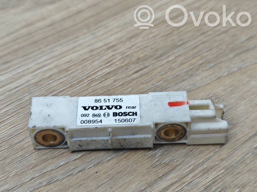 Volvo S80 Airbag deployment crash/impact sensor 