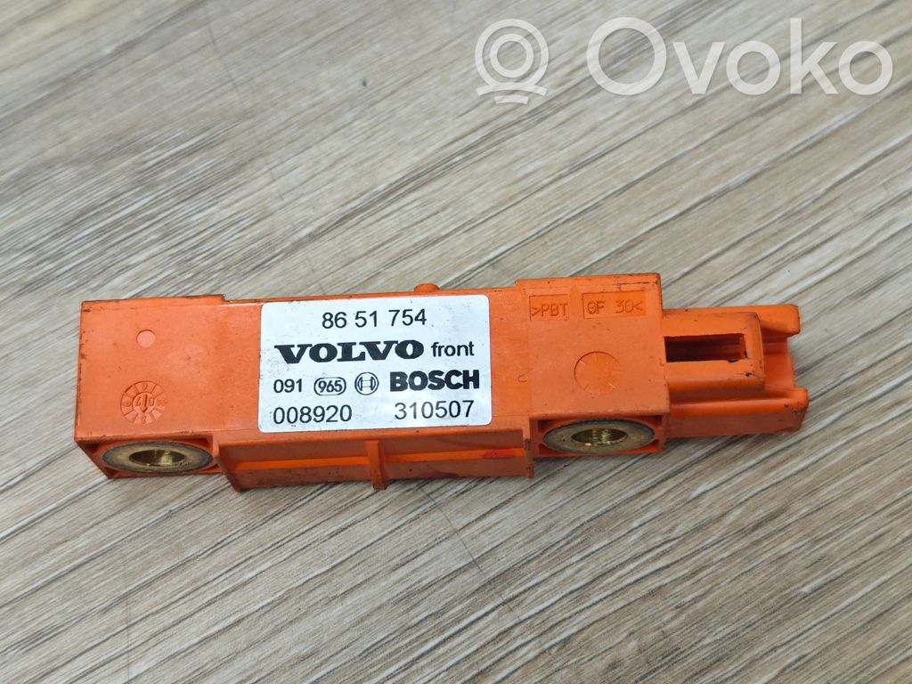 Volvo S60 Czujnik uderzenia Airbag 
