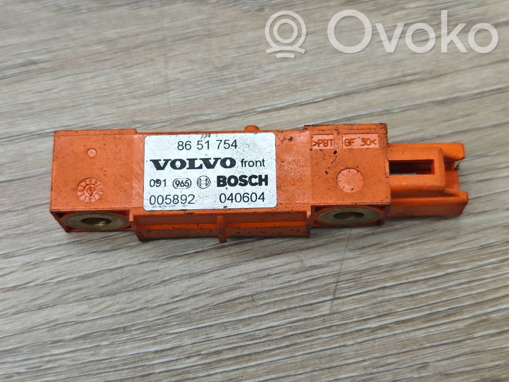 Volvo S60 Czujnik uderzenia Airbag 