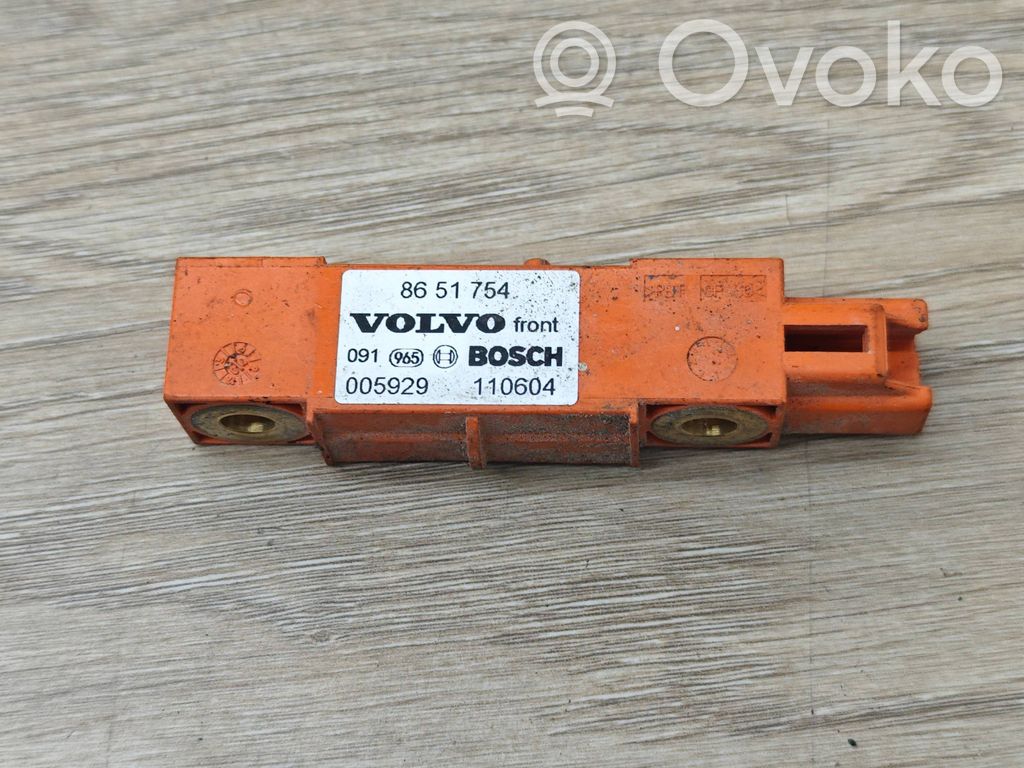 Volvo S80 Airbag deployment crash/impact sensor 