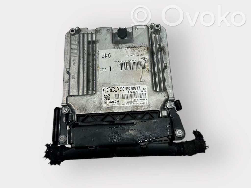 Engine control unit/module   03G906016MH,1039S22681,0281014261