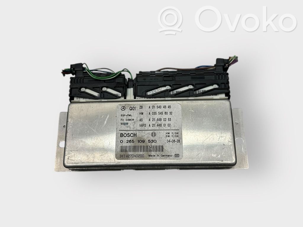 Mercedes-Benz E W211 ESP (stability system) control unit 