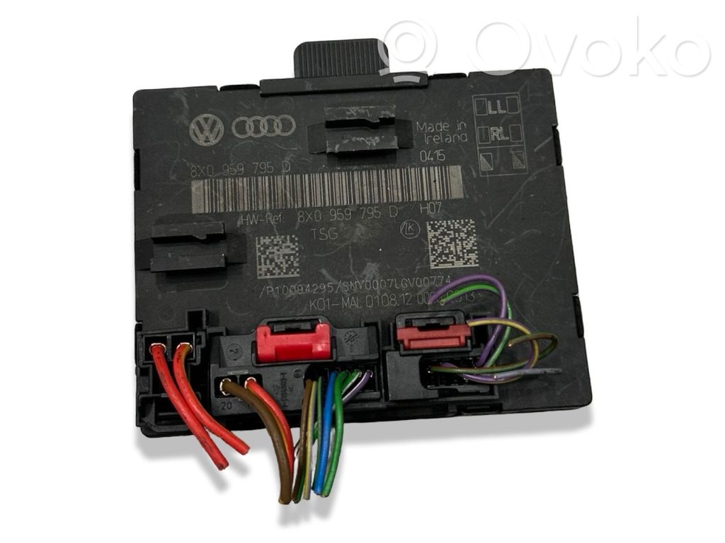 Audi A4 S4 B8 8K Other control units/modules 