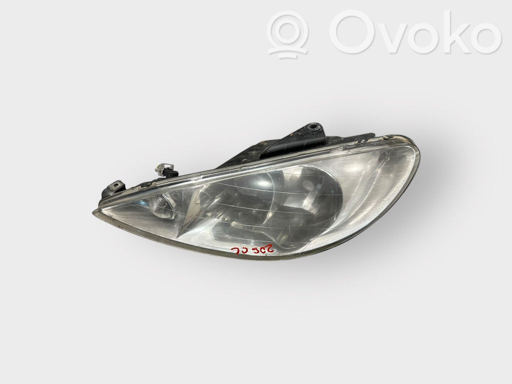 Peugeot 206 CC Lampa przednia 