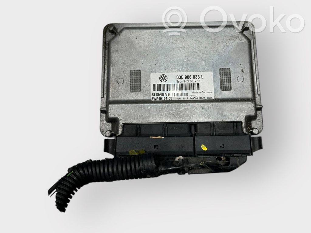 Volkswagen Polo Unitate/modul de control motor 