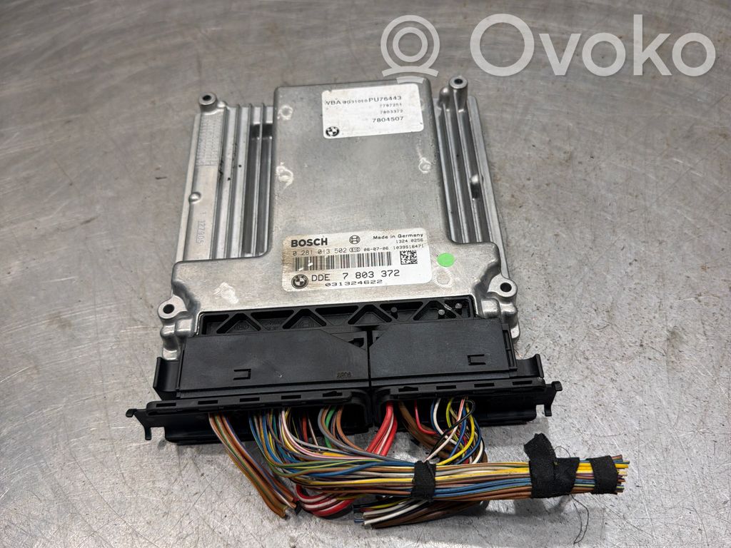 BMW 3 E90 E91 Unidad de control/módulo del motor 
