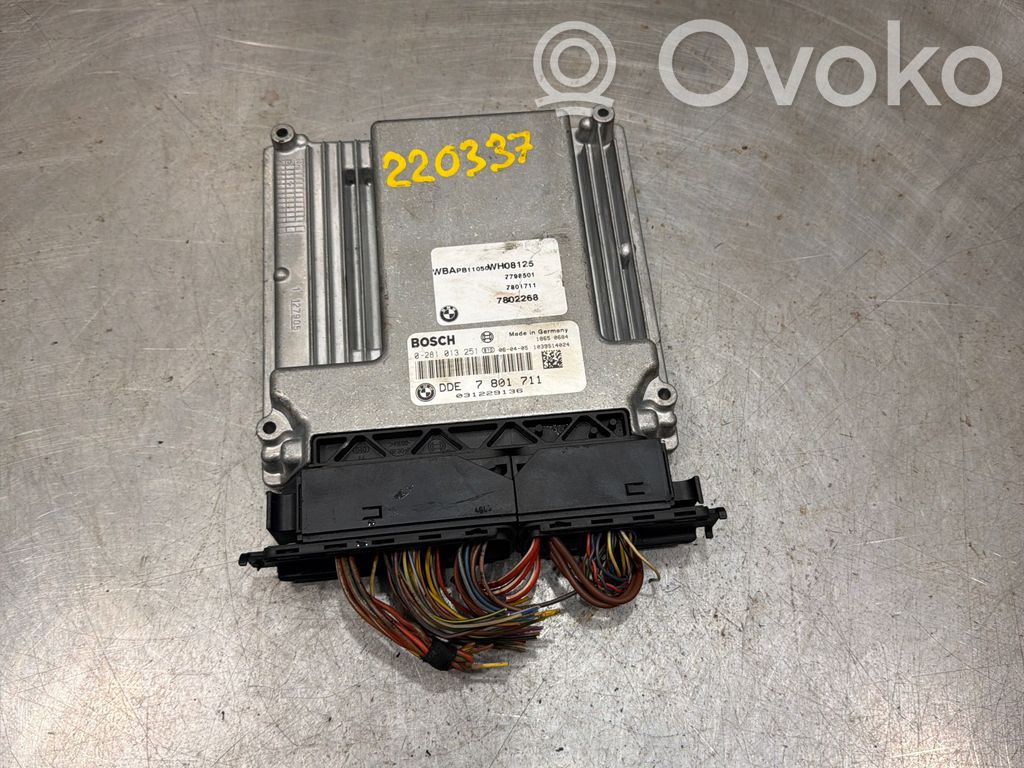 BMW X3 E83 Unidad de control/módulo del motor 